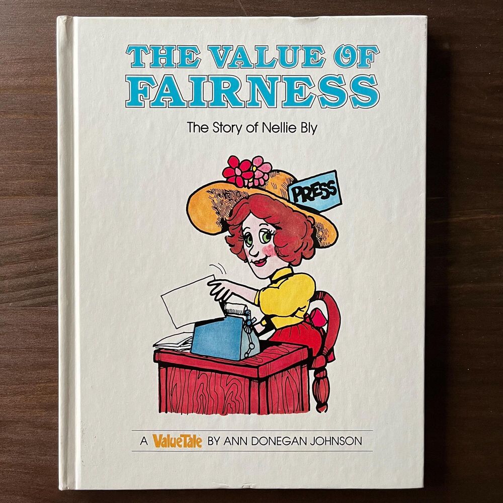 Vintage 70s The Value of Fairness Nellie Bly ValueTale